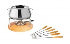 Stöckli Fleischfondue-Set Säntis 9 Teile, Edelstahl - Fondue Set