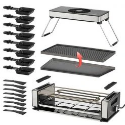 Unold Smokelesse Raclette Air 48785 - Raclette-Grills 4 Unold Smokelesse Raclette Air 48785 - Raclette-Grills -Raclette Deutschland 10686453 3 d 1