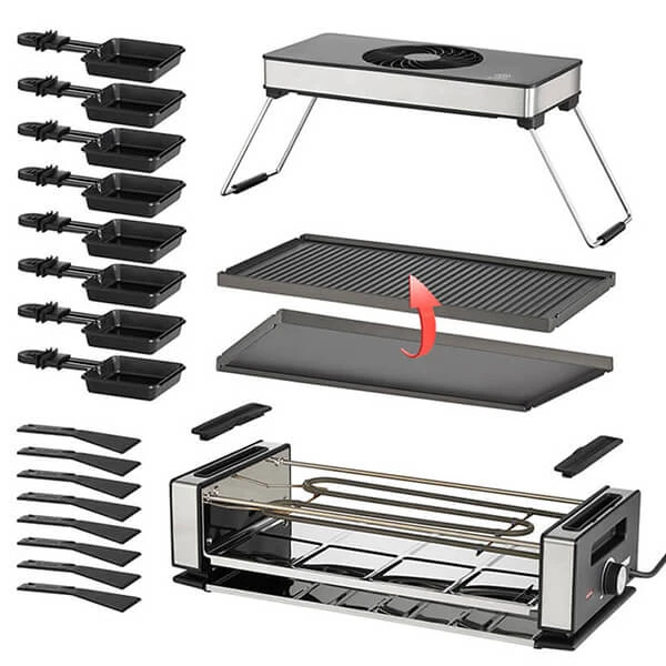 Smokelesse Raclette Air 48785 - Raclette-Grills Unold Smokelesse Raclette Air 48785 - Raclette-Grills -Raclette Deutschland 10686453 3 d 1
