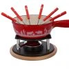 Rotel Käsefondue-Set F0510 9 Teile, Rot/Weiss - Fondue Set 2 Rotel Käsefondue-Set F0510 9 Teile, Rot/Weiss - Fondue Set -Raclette Deutschland 1166264 1 7