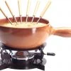 Nouvel Käsefondue-Set Noce 9 Teile, Braun - Fondue Set
