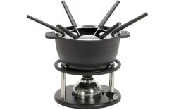 Kisag Fleischfondue-Set Twin 10 Teile, Schwarz - Fondue Set