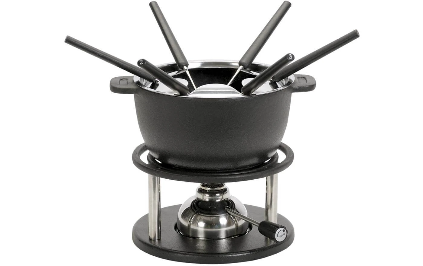 Fleischfondue-Set Twin 10 Teile, Schwarz - Fondue Set Kisag Fleischfondue-Set Twin 10 Teile, Schwarz - Fondue Set -Raclette Deutschland 1250485 1 7
