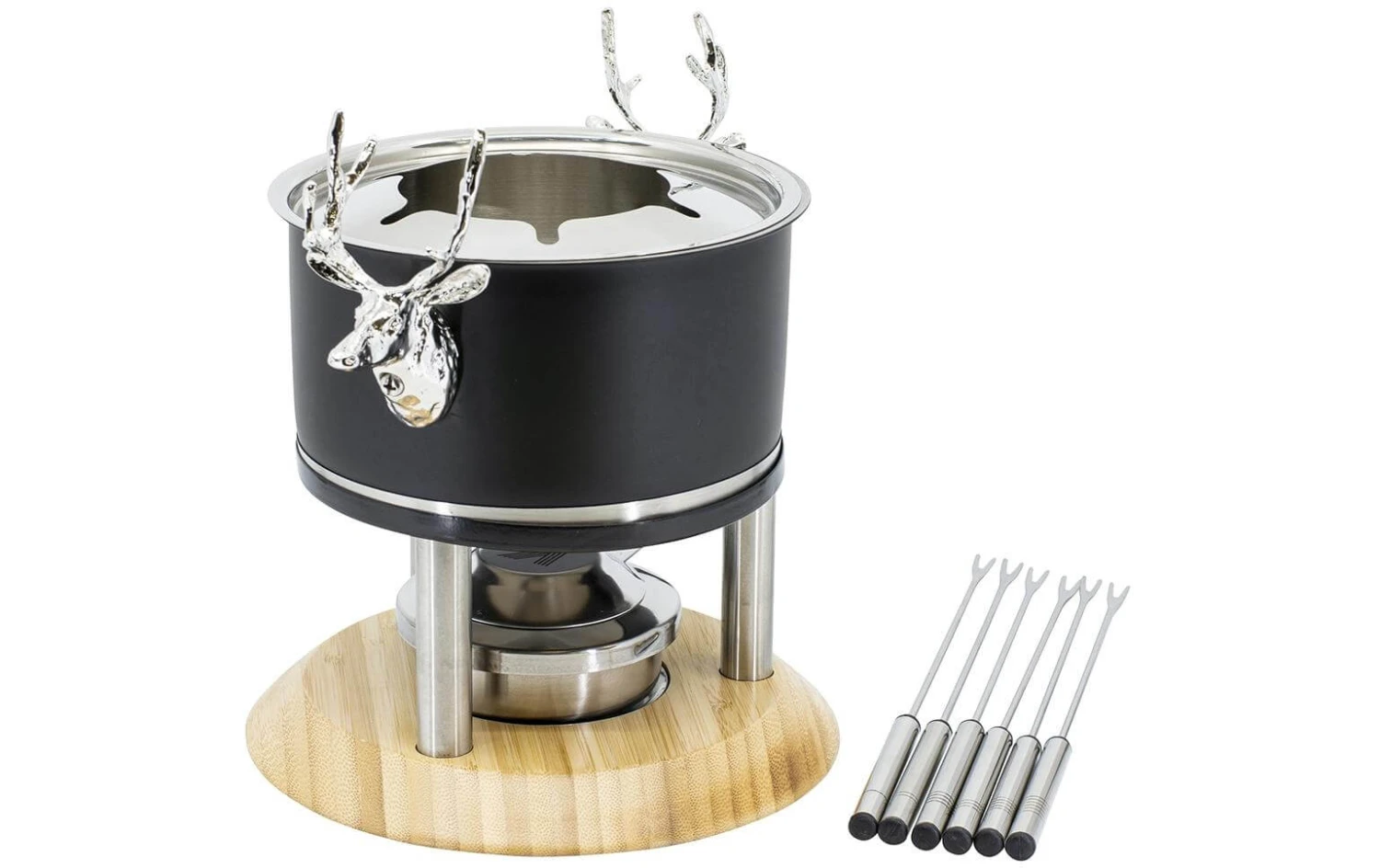 Fleischfondue-Set Deer Deluxe 9 Teile, Schwarz - Fondue Set Kadastar Fleischfondue-Set Deer Deluxe 9 Teile, Schwarz - Fondue Set -Raclette Deutschland 1265638 1 7