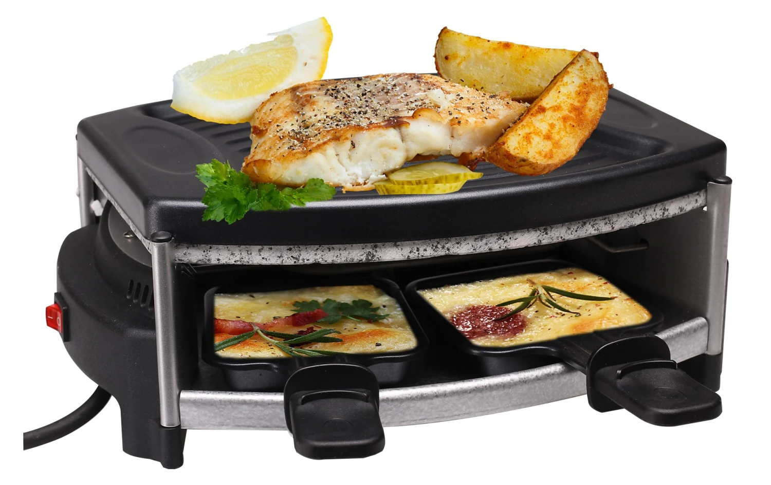 Racletteofen 4 Grill, 4 Personen - Raclette-Grills Nouvel Racletteofen 4 Grill, 4 Personen - Raclette-Grills -Raclette Deutschland 1315306 2 5 scaled