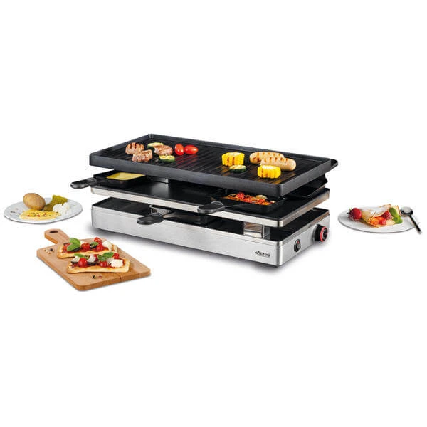 B02250 Pizza/Raclette-Grill 4in1 - Raclette-Grills Koenig B02250 Pizza/Raclette-Grill 4in1 - Raclette-Grills -Raclette Deutschland 1424038 1 7