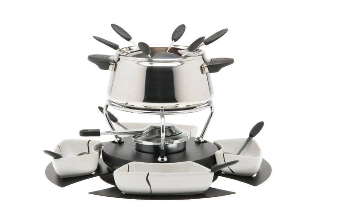 Fleischfondue-Set Bianca 18 Teile, Silber - Raclette, Fondue und Tischgrill Nouvel Fleischfondue-Set Bianca 18 Teile, Silber - Raclette, Fondue Und Tischgrill -Raclette Deutschland 219486 1 7