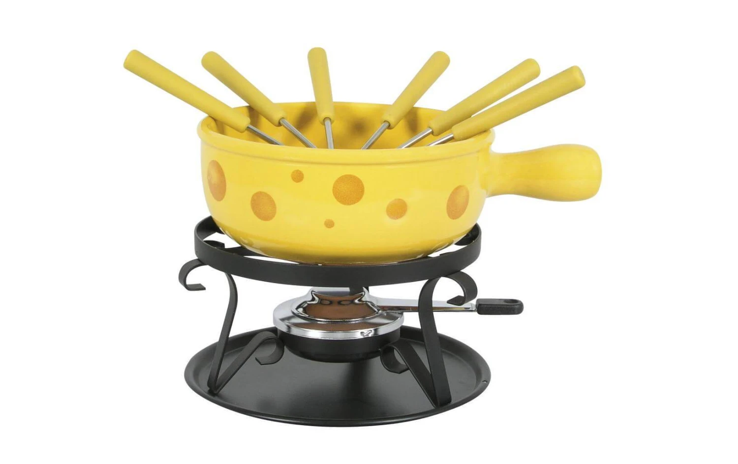 Käsefondue-Set Formaggio 9 Teile, Gelb/Schwarz - Raclette, Fondue und Tischgrill Nouvel Käsefondue-Set Formaggio 9 Teile, Gelb/Schwarz - Raclette, Fondue Und Tischgrill -Raclette Deutschland 268086 1 7