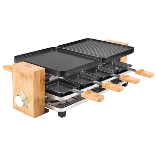Raclette-Grill Bamboo, 8er - Raclette-Grills Koenig Raclette-Grill Bamboo, 8er - Raclette-Grills -Raclette Deutschland 346466 1 d