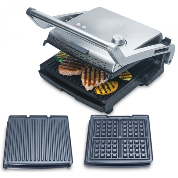 Grill More mit Waffelplatten Typ7952 - Kontaktgrill Solis Grill More Mit Waffelplatten Typ7952 - Kontaktgrill -Raclette Deutschland 349242 1 d