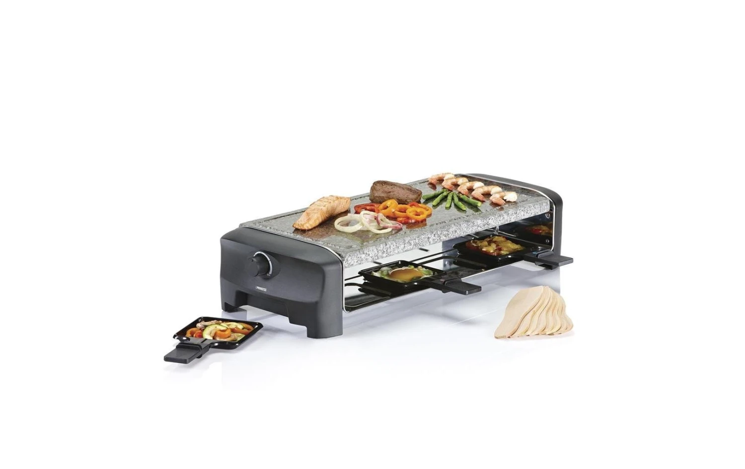 Racletteofen Stone Grill Party 8 Personen - Raclette-Grills Princess Racletteofen Stone Grill Party 8 Personen - Raclette-Grills -Raclette Deutschland 600376 2 5