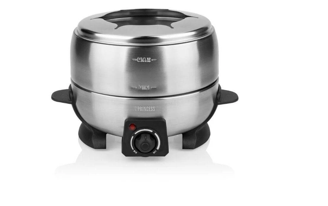 Fondue-Set All-in-One 800 Watt 7 Teile, Schwarz/Silber - Fondue Set Princess Fondue-Set All-in-One 800 Watt 7 Teile, Schwarz/Silber - Fondue Set -Raclette Deutschland 785660 2 5