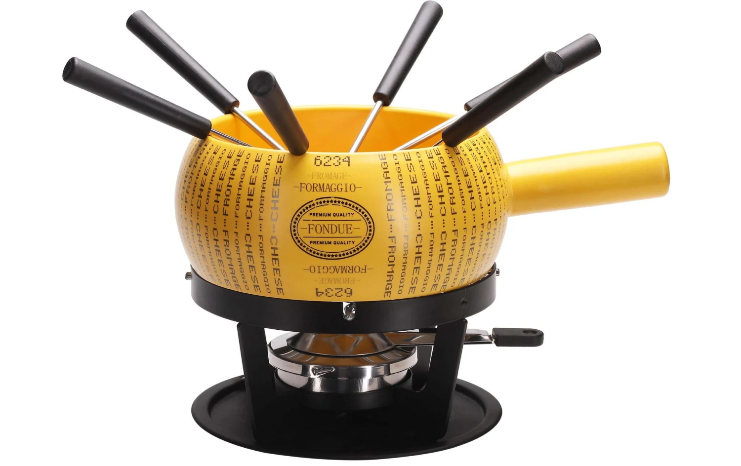 Käsefondue-Set Parmino 9 Teile, Gelb - Fondue Set Nouvel Käsefondue-Set Parmino 9 Teile, Gelb - Fondue Set -Raclette Deutschland 932907 1 7 scaled