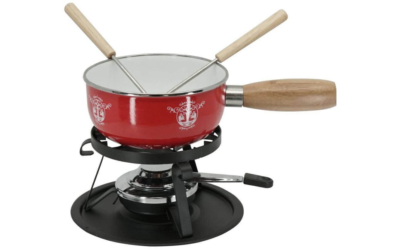 Käsefondue-Set Hirsch-Paar 5 Teile, Rot/Weiss - Fondue Set Nouvel Käsefondue-Set Hirsch-Paar 5 Teile, Rot/Weiss - Fondue Set -Raclette Deutschland 932910 1 7