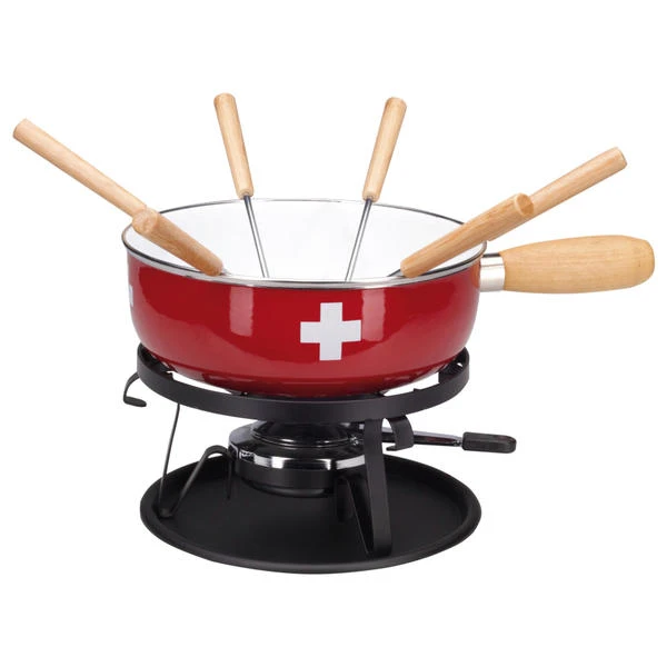 Käsefondue-Set CH-Kreuz, 9-teilig, rot/weiss - Fondue Set Nouvel LTD Käsefondue-Set CH-Kreuz, 9-teilig, Rot/weiss - Fondue Set -Raclette Deutschland 932913 1 5
