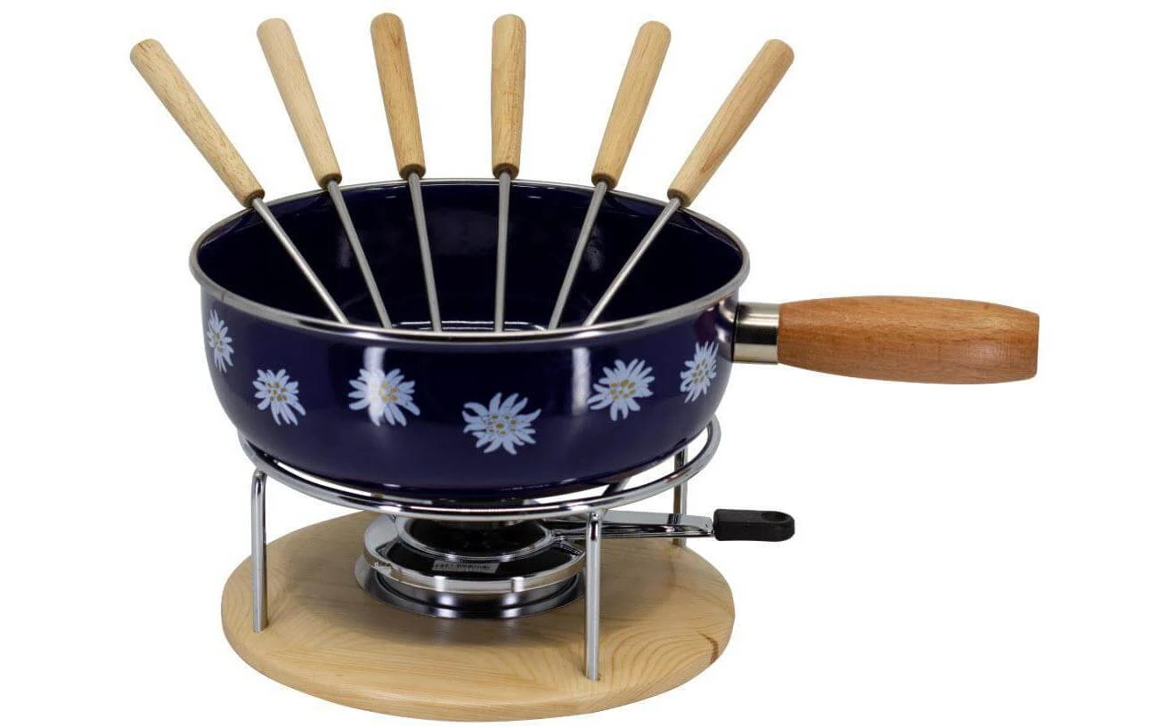 Käsefondue-Set Edelweiss 9 Teile, Blau/Schwarz - Fondue Set Nouvel Käsefondue-Set Edelweiss 9 Teile, Blau/Schwarz - Fondue Set -Raclette Deutschland 932914 1 7