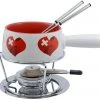 Kadastar Käsefondue-Set Small Swiss Love 5 Teile, Rot/Weiss - Fondue Set -Raclette Deutschland 942553 1 7
