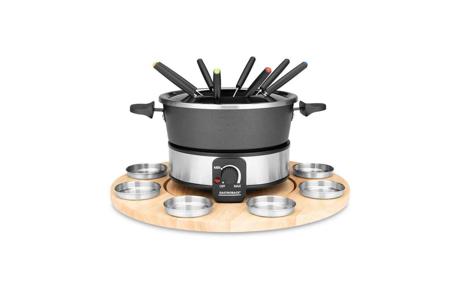 Fondue-Set All-in-One 19 Teile, Schwarz - Fondue Set Gastroback Fondue-Set All-in-One 19 Teile, Schwarz - Fondue Set -Raclette Deutschland 965185 1 7